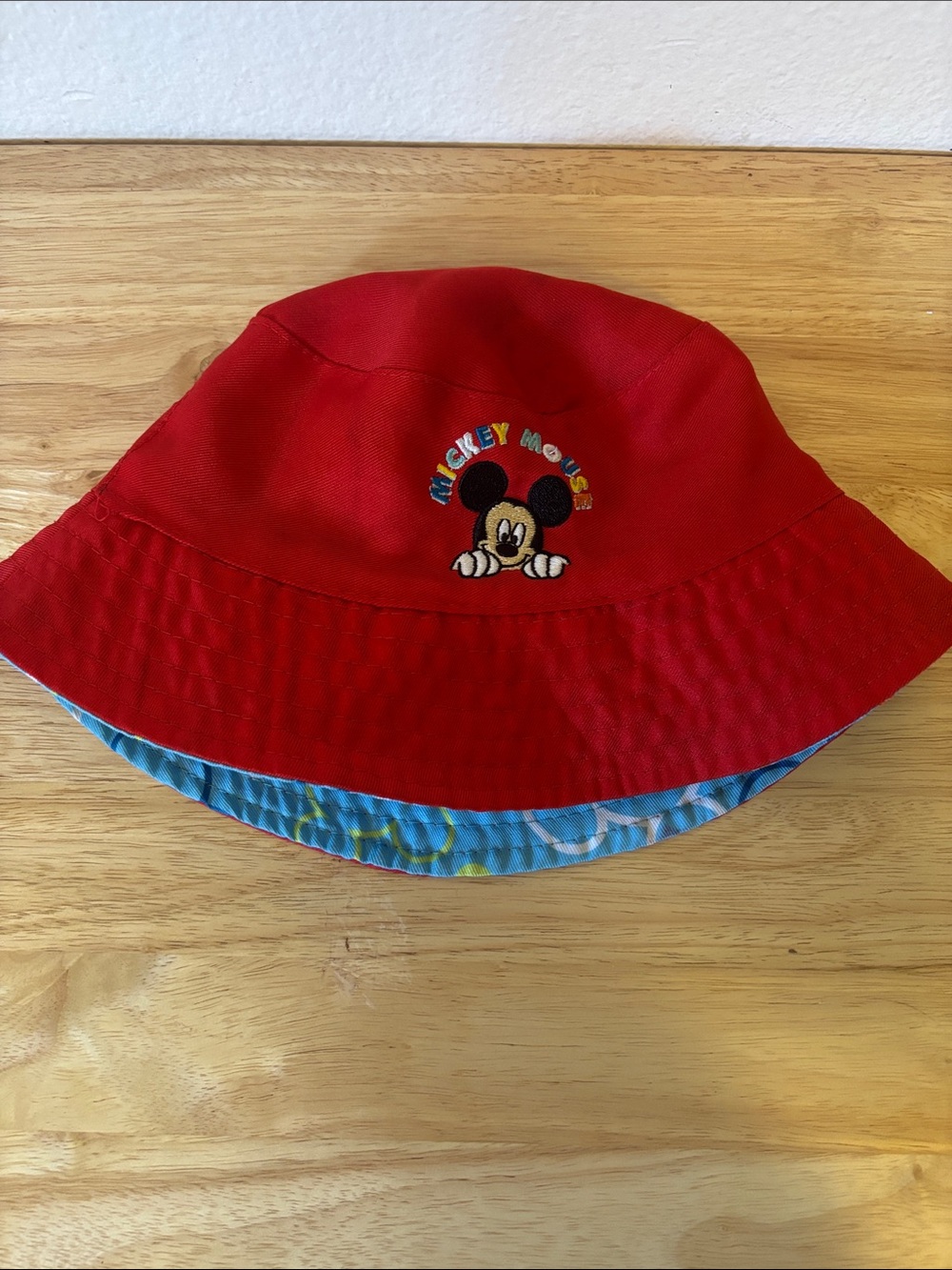 Disney Kids Red Bucket Hat